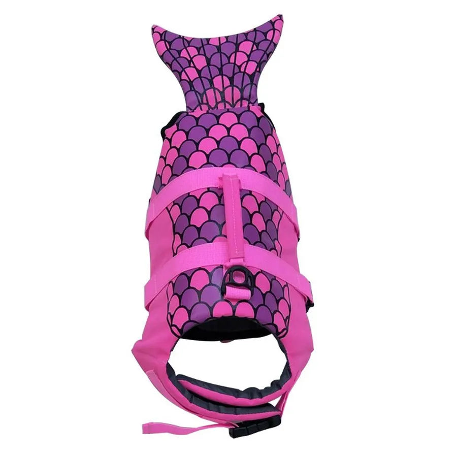 Pet Dog Life Jacket/Harness - Mermaid or Shark