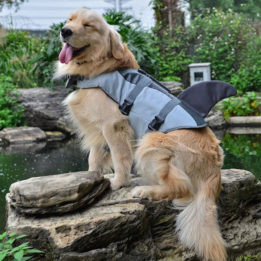 Pet Dog Life Jacket/Harness - Mermaid or Shark