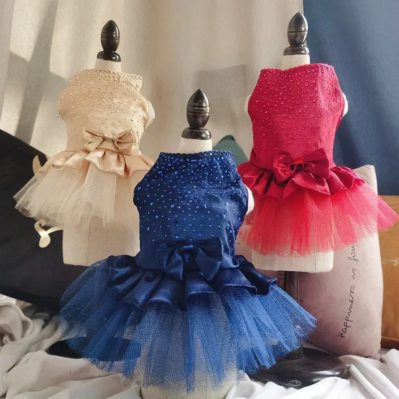 Summer Princess Dog Dresses for special occasions